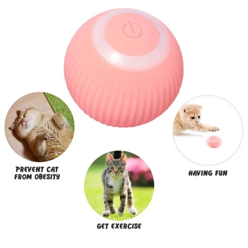 Cat Gravity Intelligent Rolling Ball Tease Toy